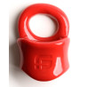Sport Fucker Ballstretcher souple Baller Ring 32 mm - Hauteur 35 mm Rouge